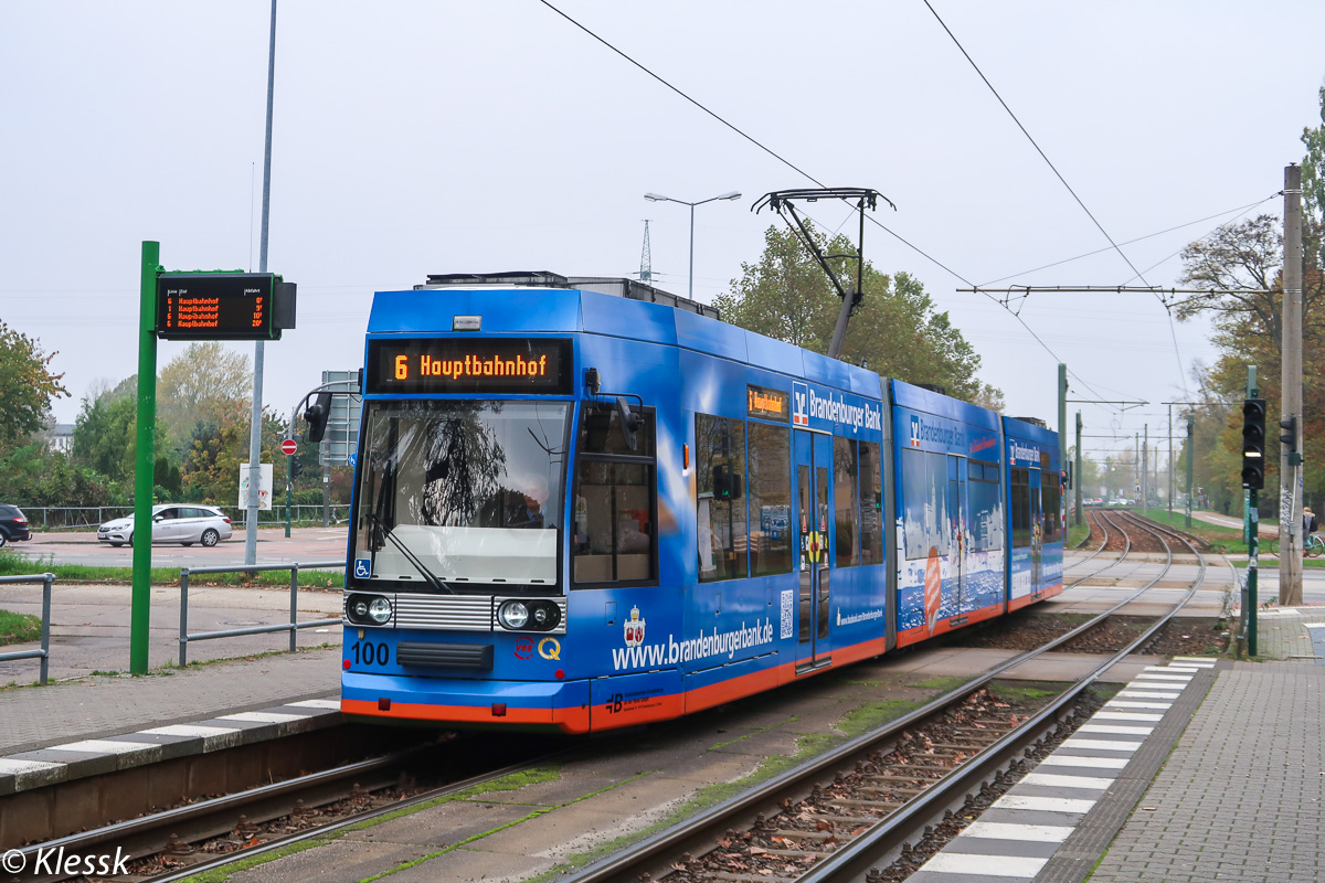 Бранденбург-на-Хафеле, Duewag MGT6D № 100