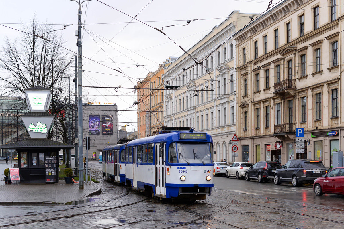 Рига, Tatra T3A № 30645 Рига, Tatra T3A № 30645