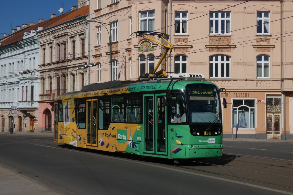 Plzeň, Vario LF+ Br. 354