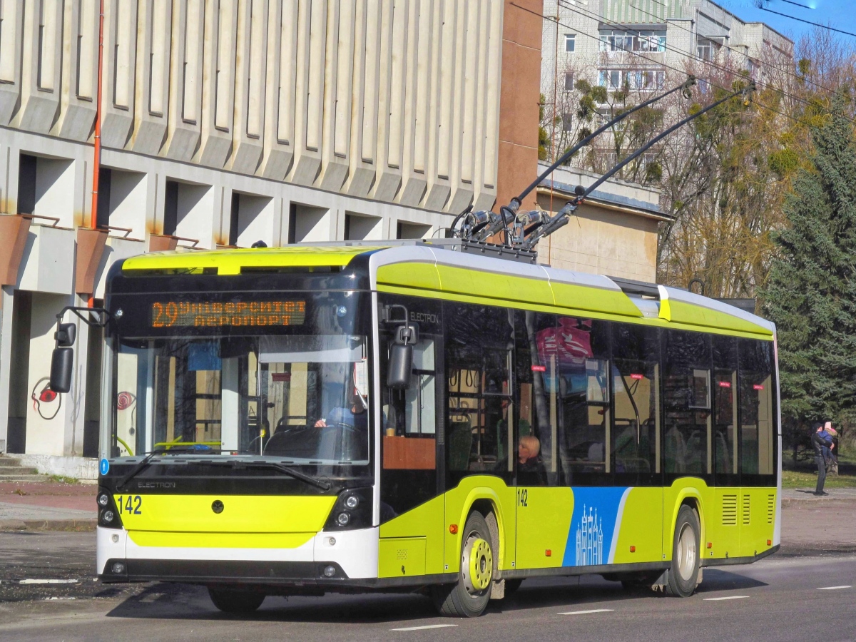 Львов, Electron T19102 № 142