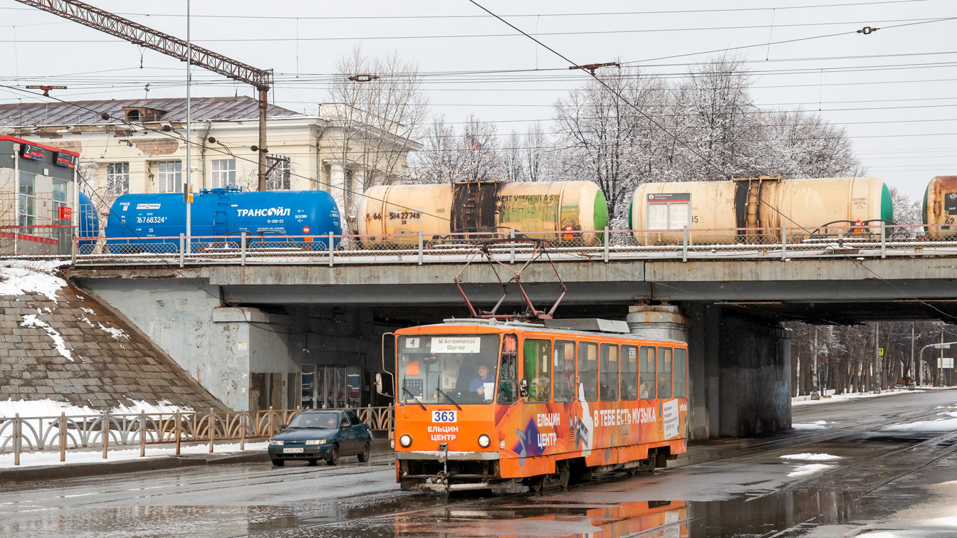 Екатеринбург, Tatra T6B5SU № 363 Екатеринбург, Tatra T6B5SU № 363