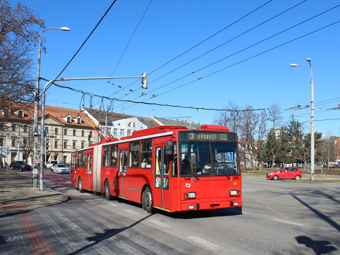 Ческе-Будеёвице, Škoda 15Tr13/7M № 54