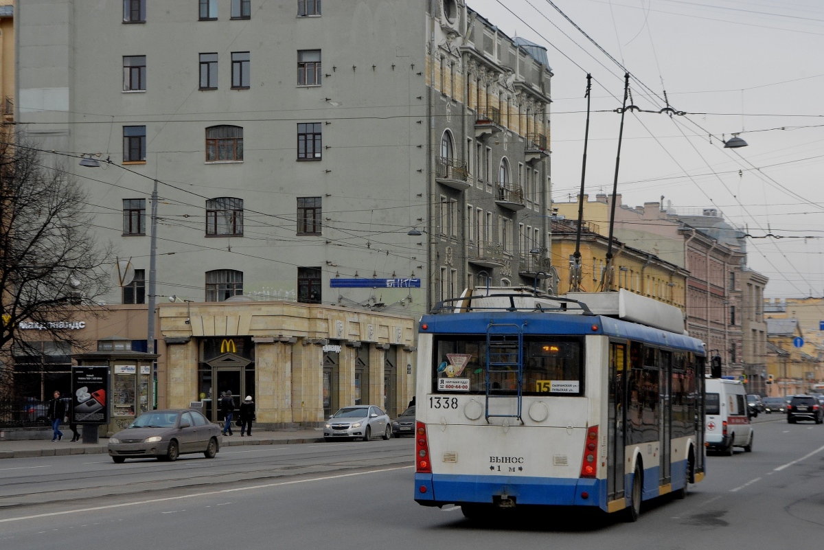 Санкт-Петербург, Тролза-5265.00 «Мегаполис» № 1338