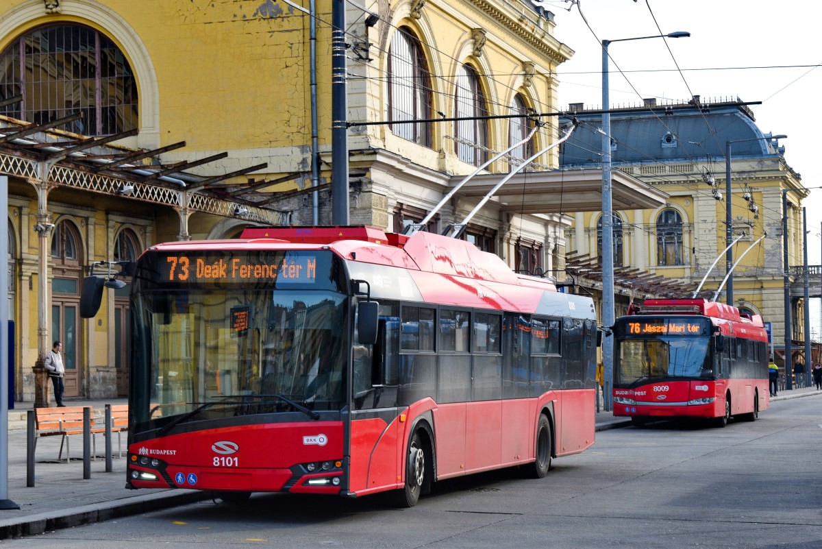Будапешт, Solaris Trollino IV 12 Škoda № 8101