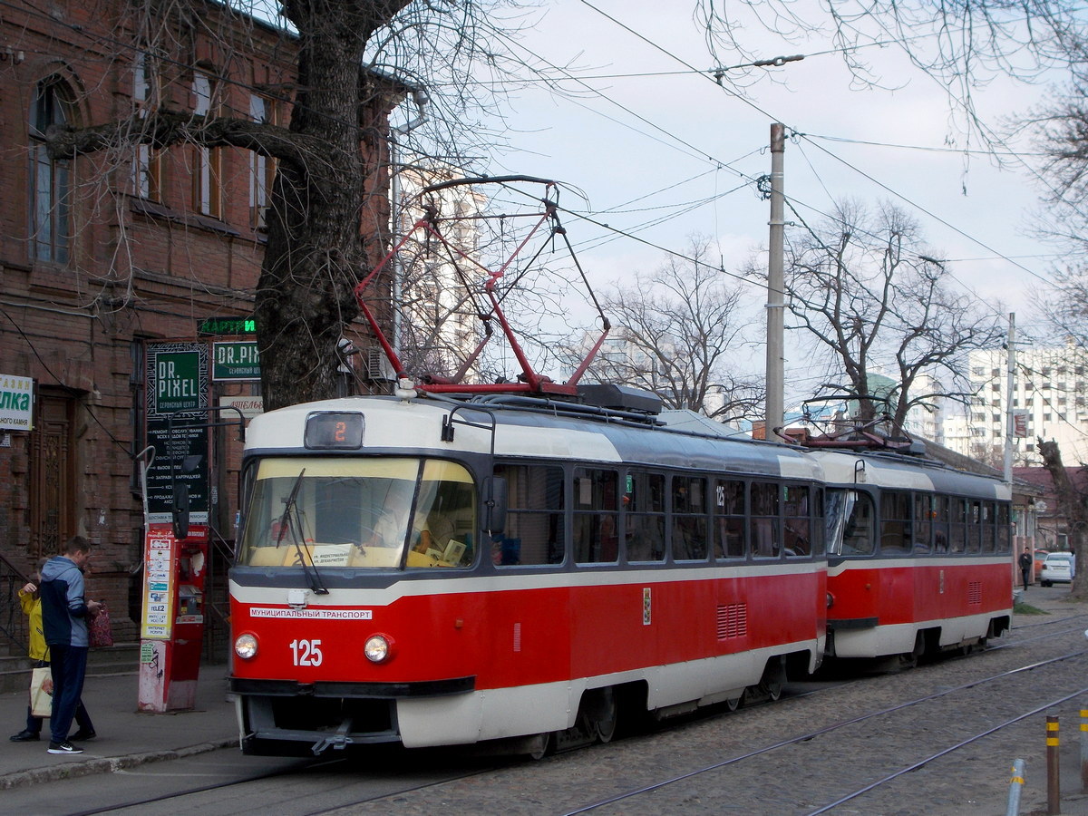 Краснодар, Tatra T3SU КВР ТРЗ № 125