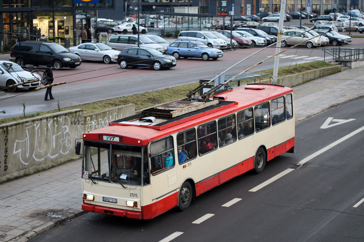 Вильнюс, Škoda 14Tr02/6 № 2515