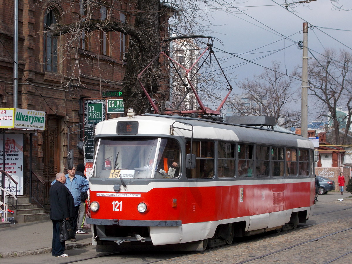 Краснодар, Tatra T3SU КВР МРПС № 121