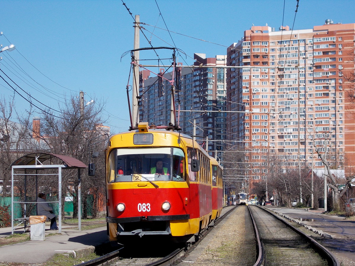 Краснодар, Tatra T3SU № 083 Краснодар, Tatra T3SU № 083