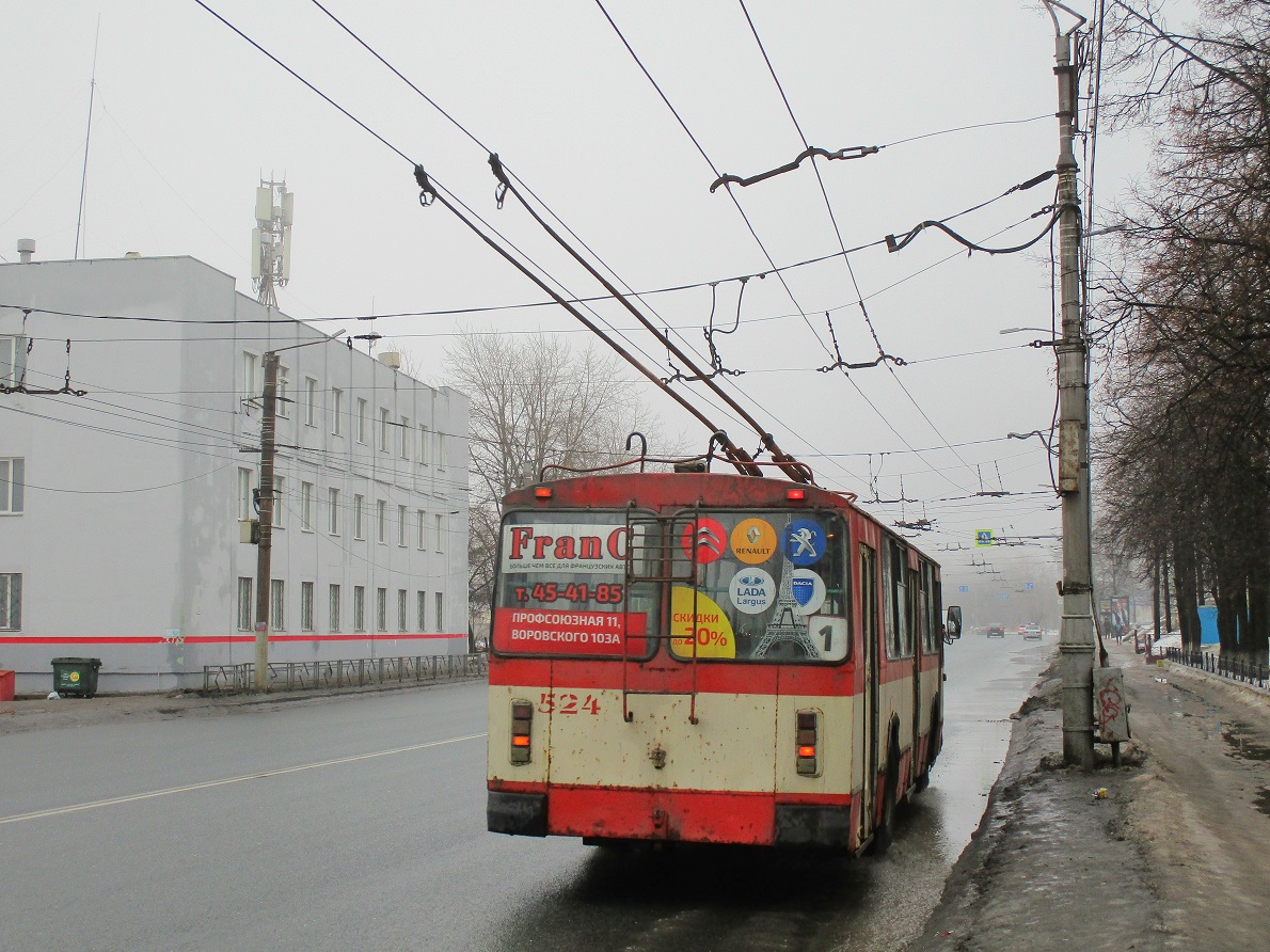 Киров, ЗиУ-682В-012 [В0А] № 524