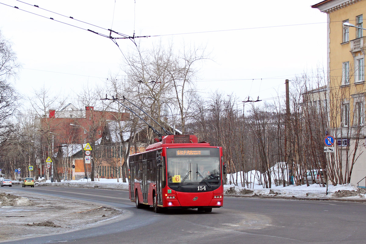 Мурманск, ВМЗ-5298.01 «Авангард» № 154