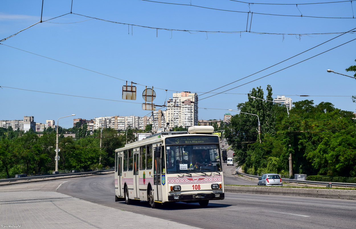 Запорожье, Škoda 14TrM № 108