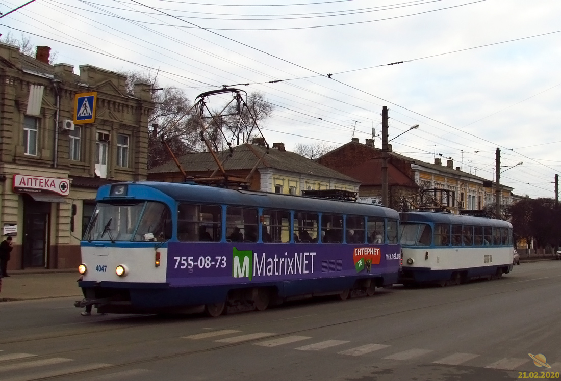 Харьков, Tatra T3A № 4047