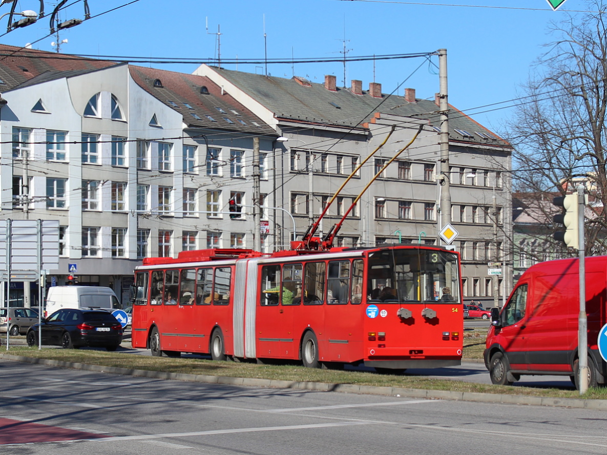 Ческе-Будеёвице, Škoda 15Tr13/7M № 54