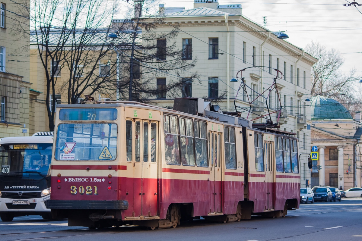 Санкт-Петербург, ЛВС-86К № 3021