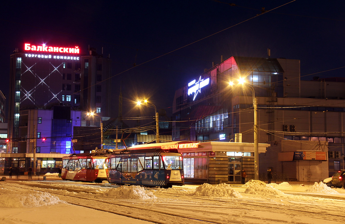 Санкт-Петербург — Конечные станции и разворотные кольца