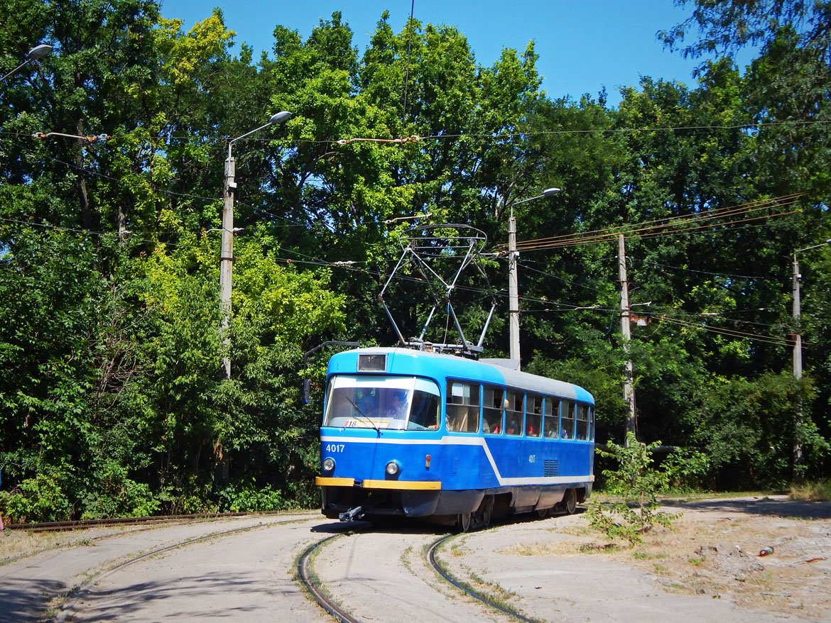 Одесса, Tatra T3R.P № 4017