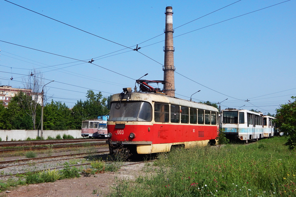 Кривой Рог, Tatra T3R.P № 003