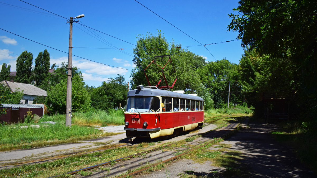 Днепр, Tatra T3SU № 1344
