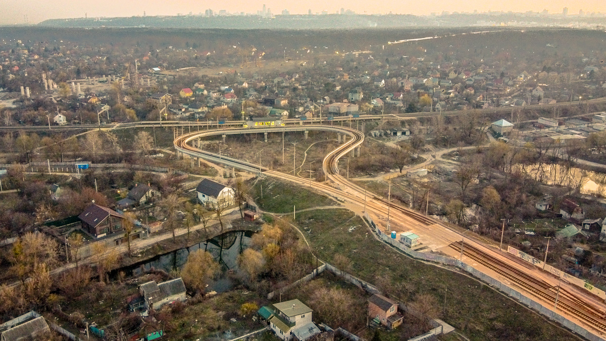 კიევი — Tramway lines: Rapid line # 2; კიევი — Urban Rail