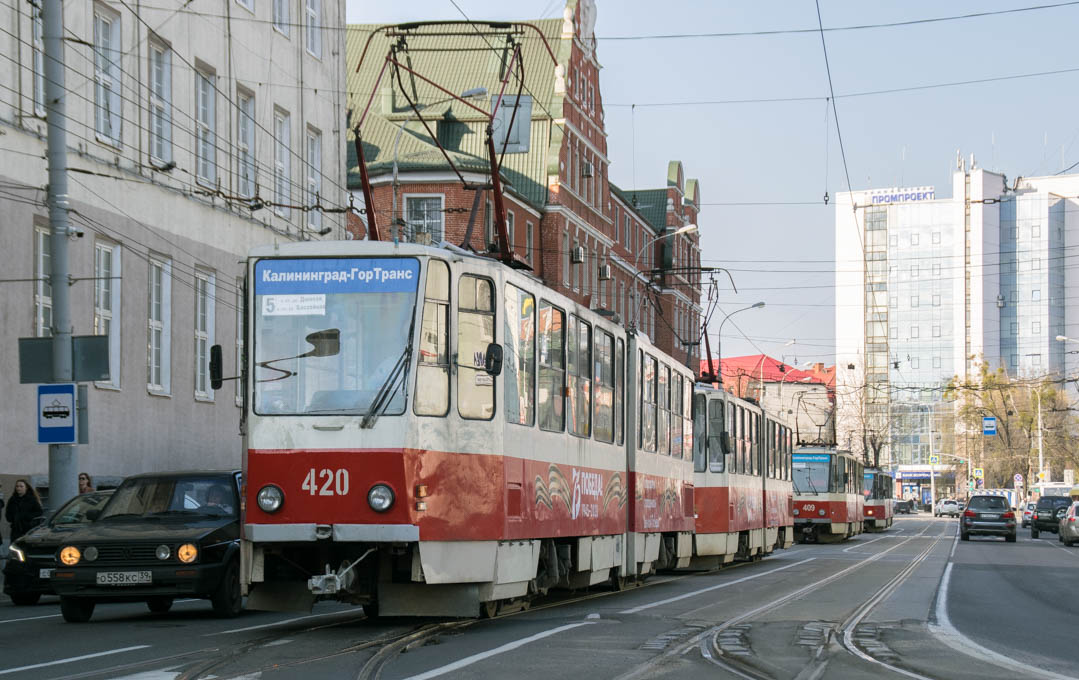 Kaliningrad, Tatra KT4SU # 420