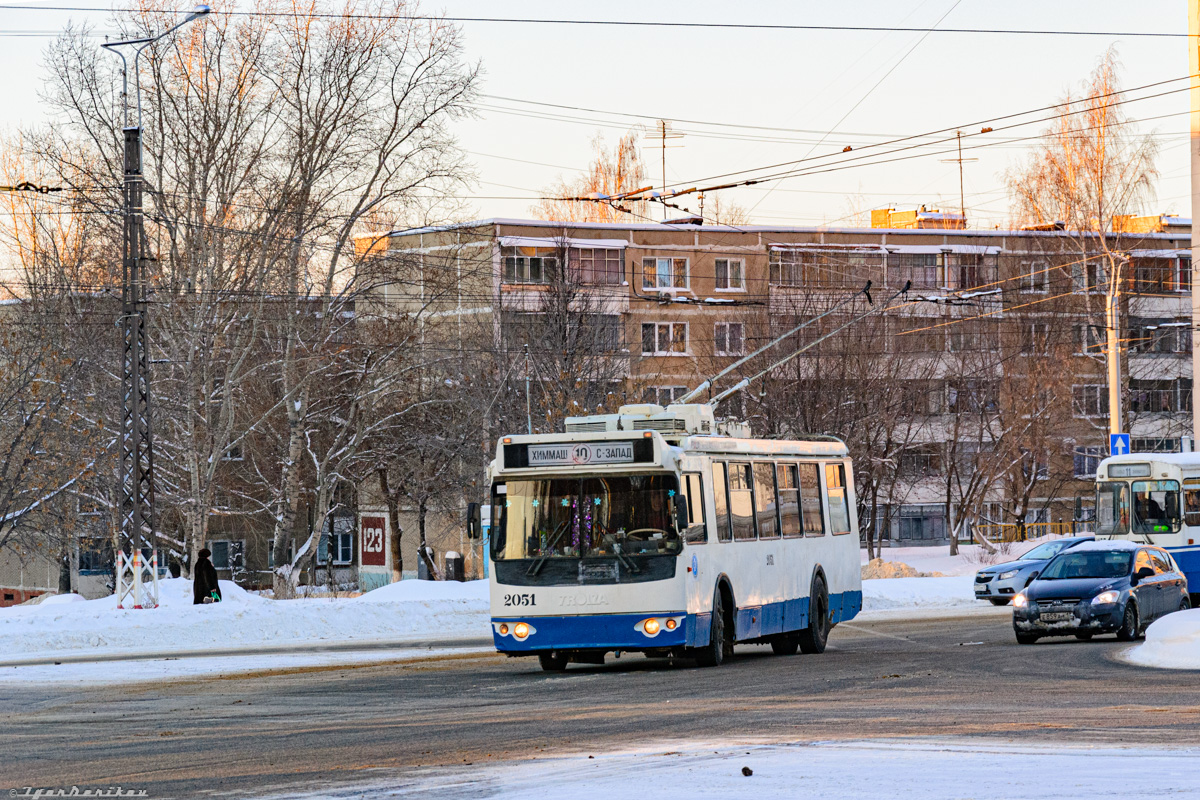 Саранск, ЗиУ-682Г-016.02 № 2051