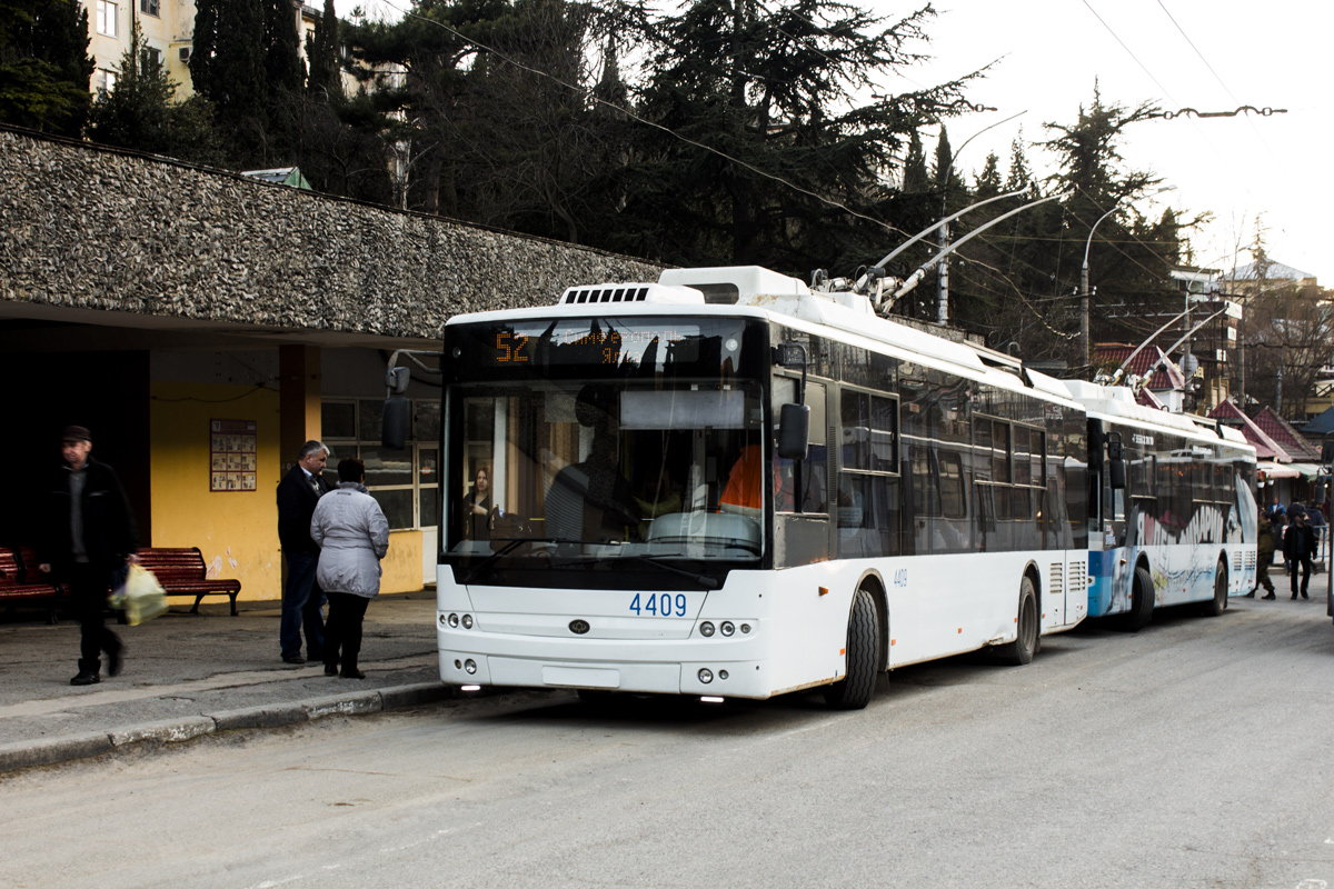 Крымский троллейбус, Богдан Т70115 № 4409