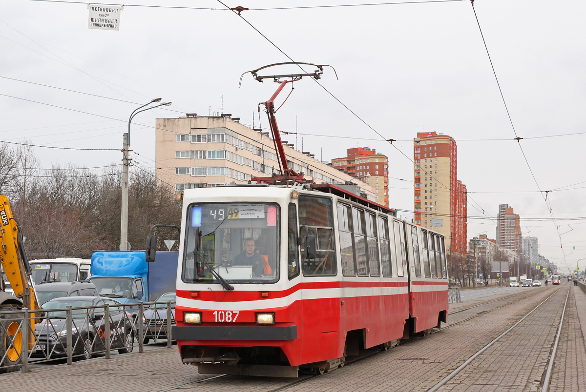 Санкт-Пецярбург, ЛВС-86К № 1087 Санкт-Пецярбург, ЛВС-86К № 1087