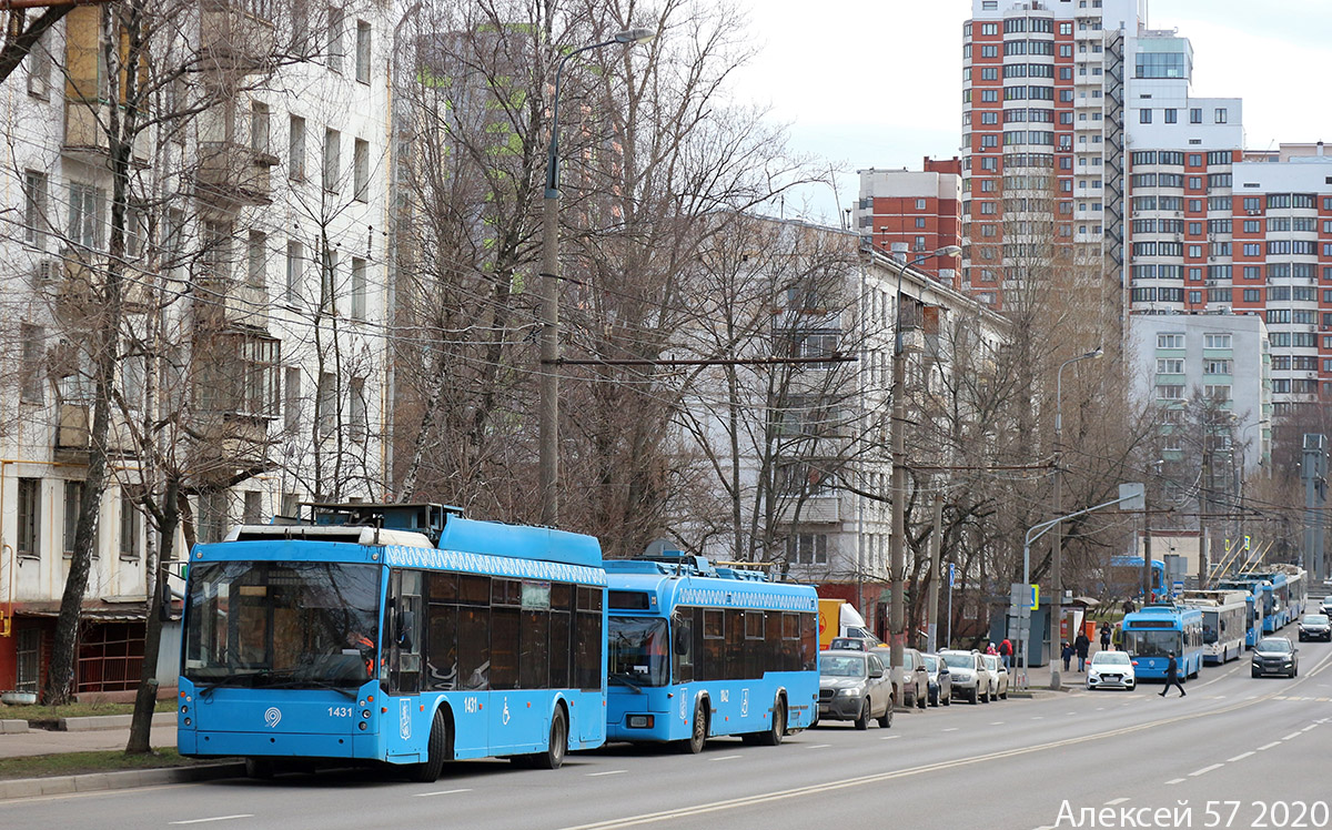 Москва, Тролза-5265.00 «Мегаполис» № 1431