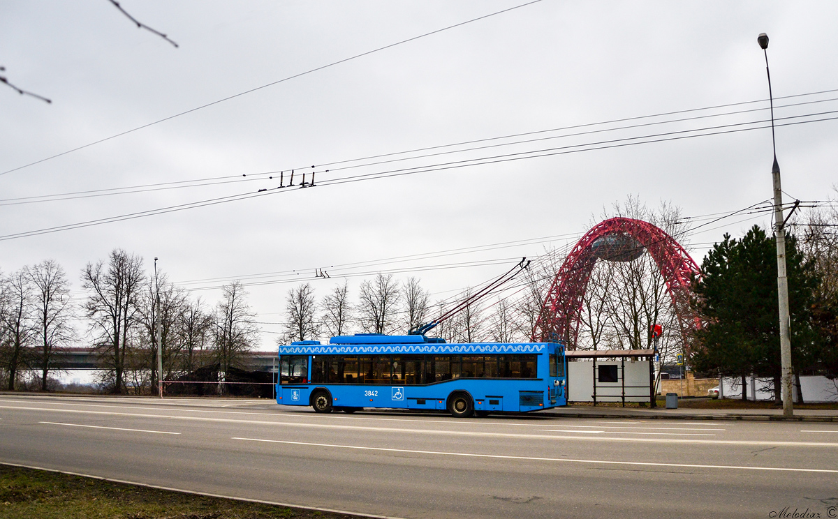 Москва, СВАРЗ-МАЗ-6235.00 № 3842