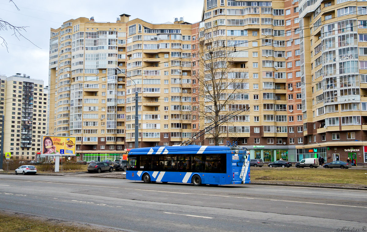 Санкт-Петербург, Тролза-5265.08 «Мегаполис» № 1025