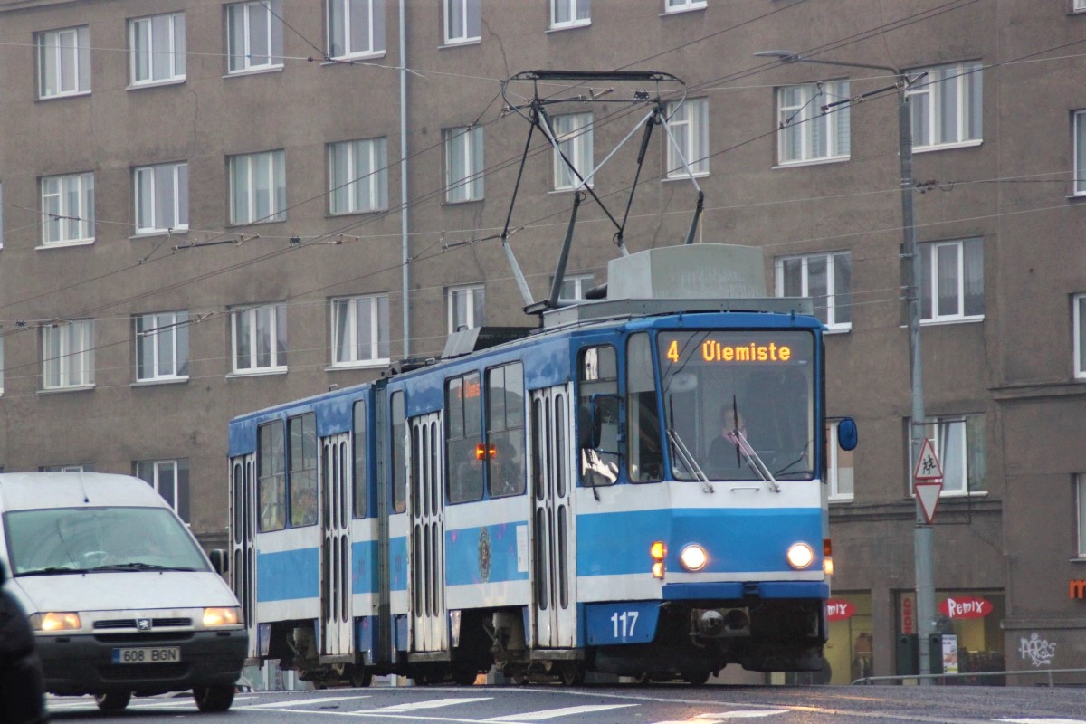 Таллин, Tatra KT4SU № 117