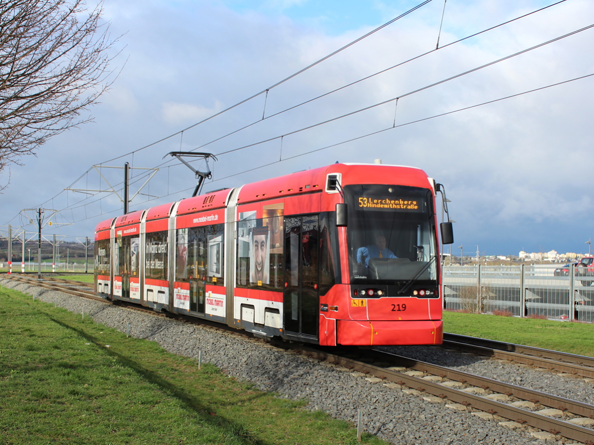 Mainz, Stadler Variobahn № 219