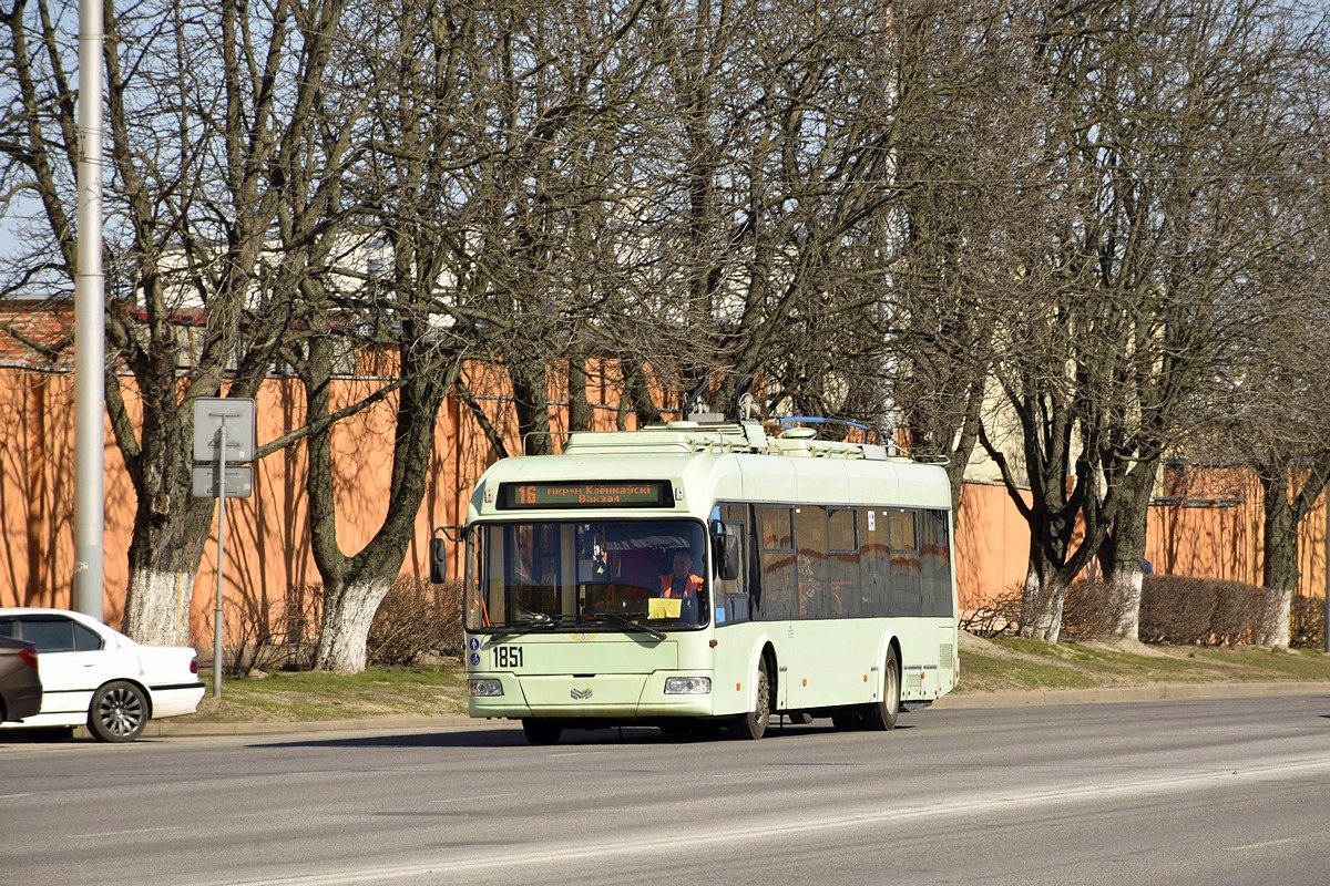Гомель, БКМ 32100D № 1851 Гомель, БКМ 32100D № 1851