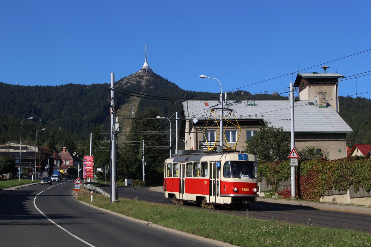Либерец ― Яблонец-над-Нисой, Tatra T3M № 8106 (16)