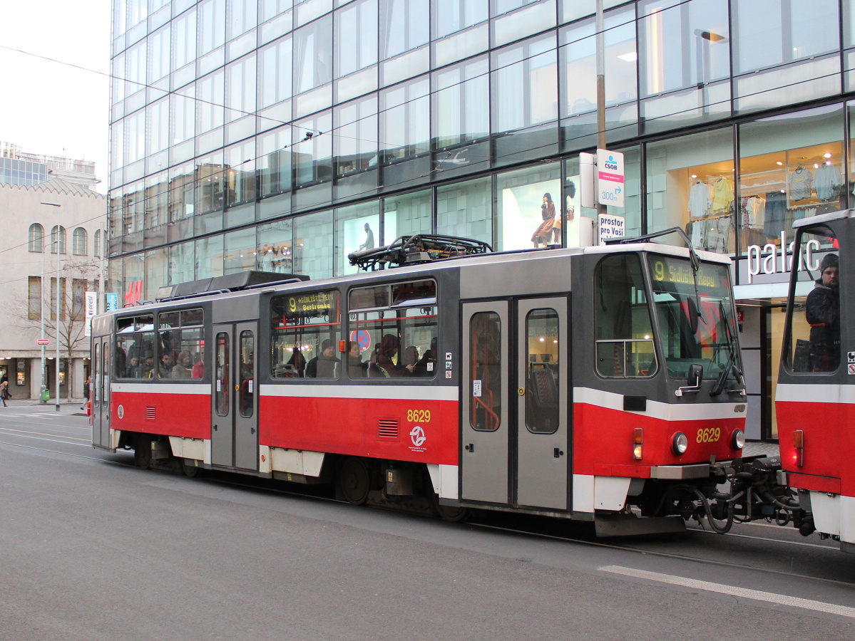 Прага, Tatra T6A5 № 8629
