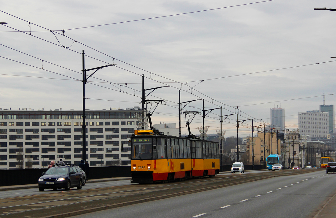 Варшава, Konstal 105N2k № 2070