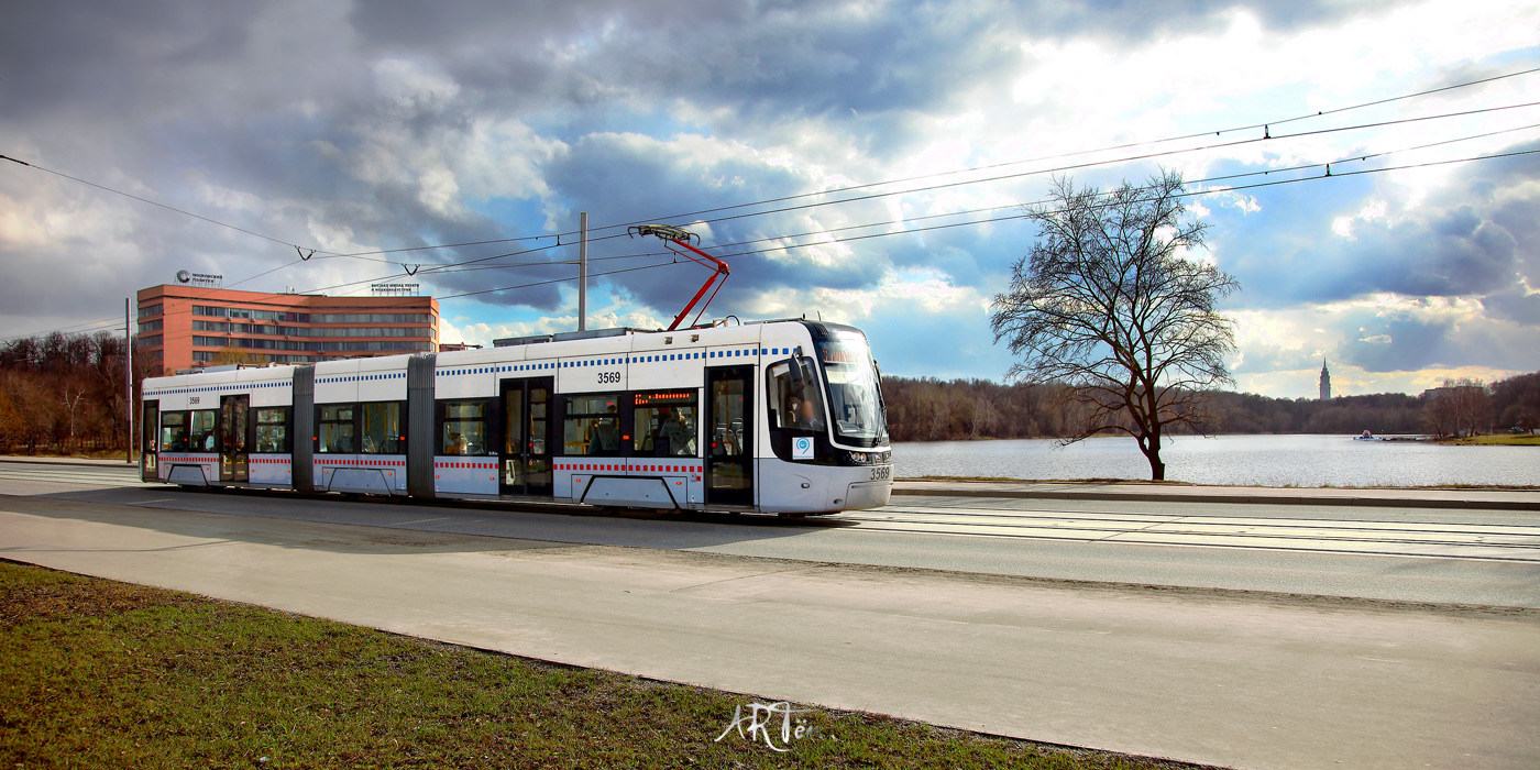 Moscow, 71-414 (Pesa Fokstrot) № 3569 Moscow, 71-414 (Pesa Fokstrot) № 3569