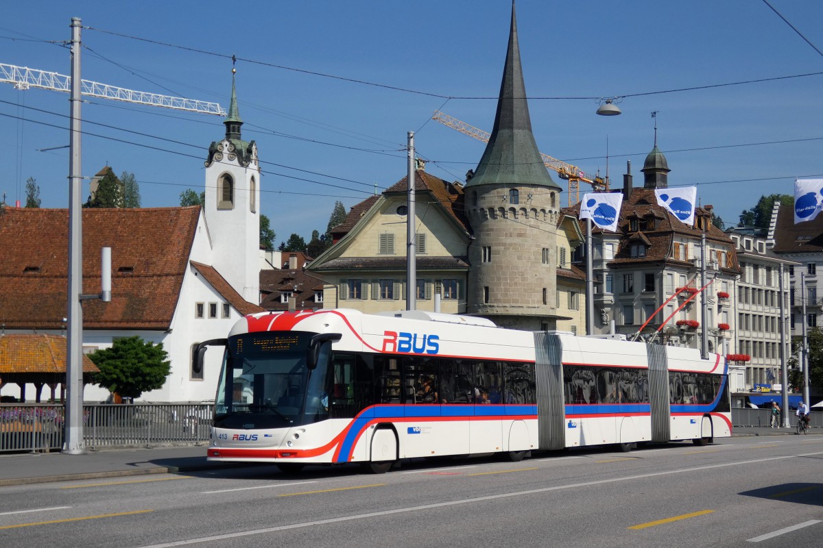 Люцерн, Hess lighTram (BGGT-N2D) № 413