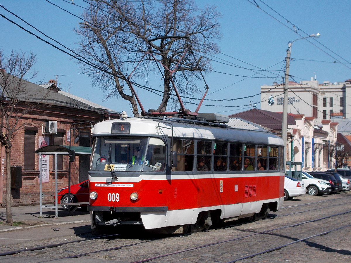 Краснодар, Tatra T3SU КВР ТРЗ № 009
