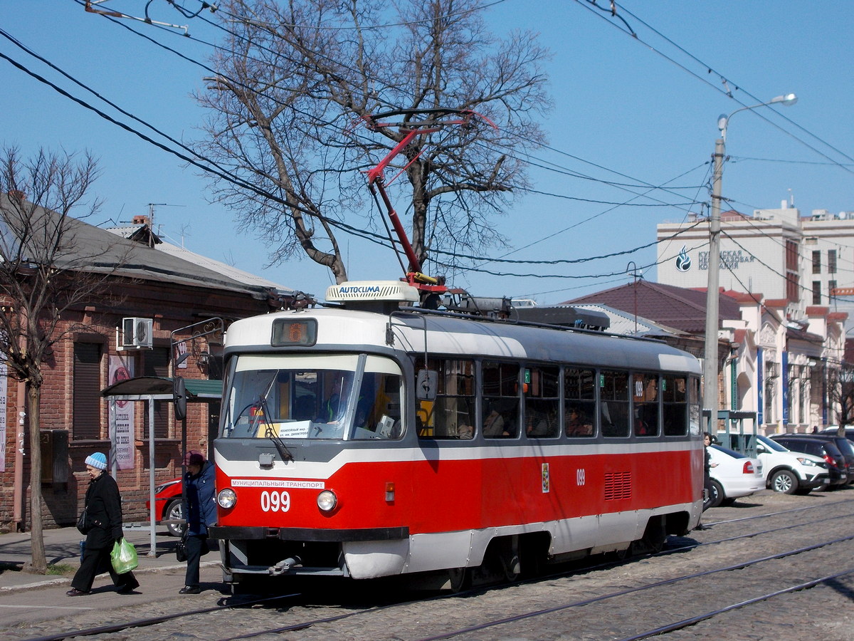 Краснодар, Tatra T3SU КВР ТМЗ № 099