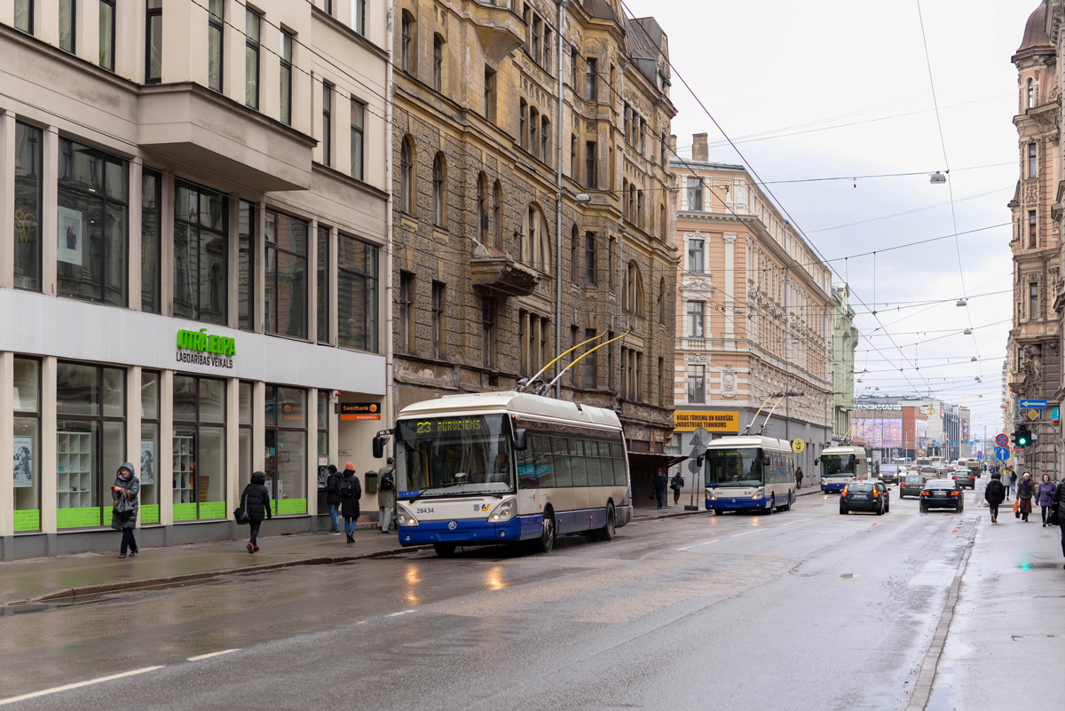 Ryga, Škoda 24Tr Irisbus Citelis Nr 28434 Ryga, Škoda 24Tr Irisbus Citelis Nr 28434
