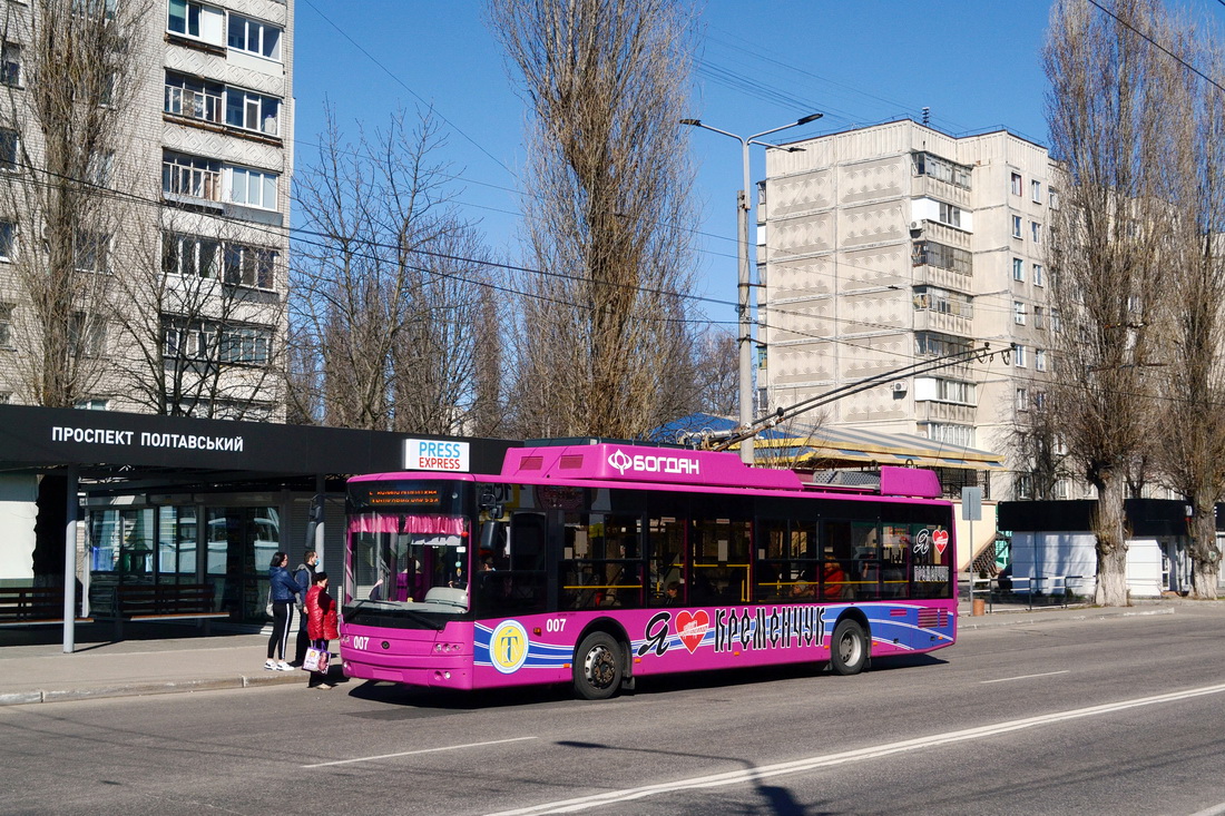 Кременчуг, Богдан Т70117 № 007