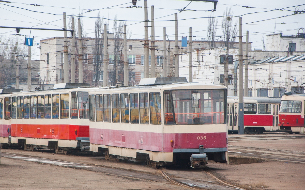 Киев, Tatra T6B5SU № 036