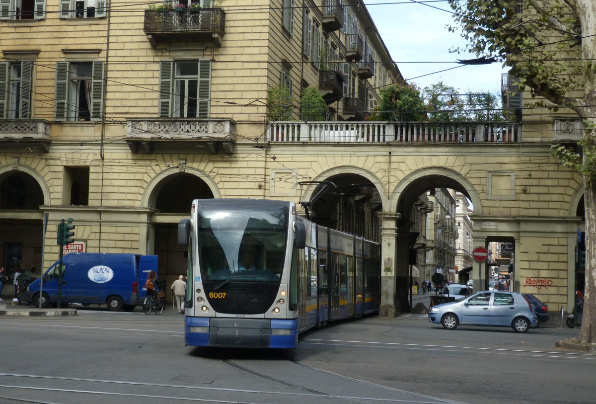 Турин, Alstom (Fiat) Cityway № 6007