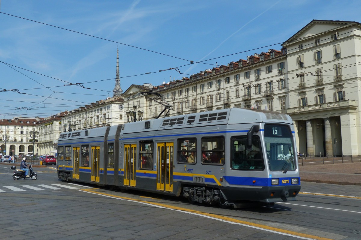Turin, GTT series 5000 č. 5011 Turin, GTT series 5000 č. 5011