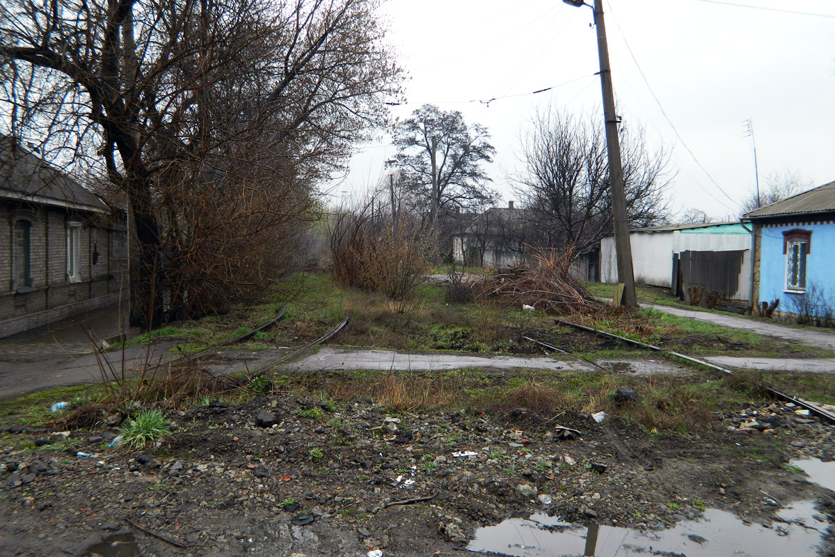 Константиновка — Закрытые трамвайные линии