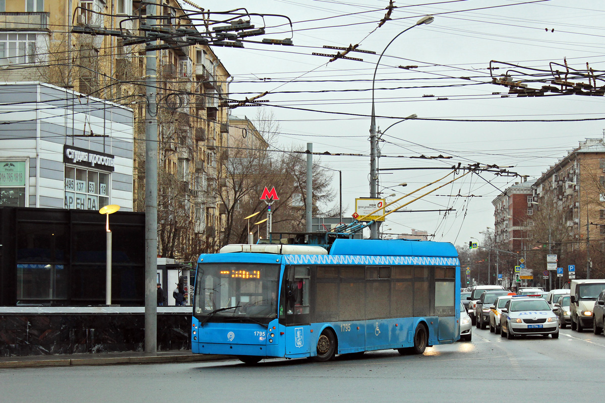 Москва, Тролза-5265.00 «Мегаполис» № 1795