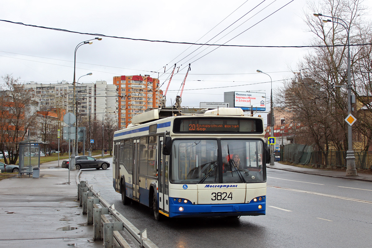 Москва, СВАРЗ-МАЗ-6235.00 № 3824