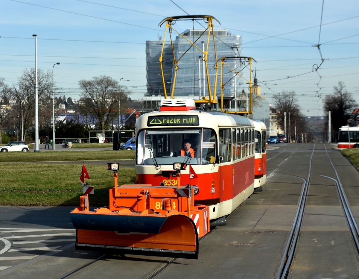 Прага, PSP 01 № 8204; Прага, Tatra T3R.P № 8530