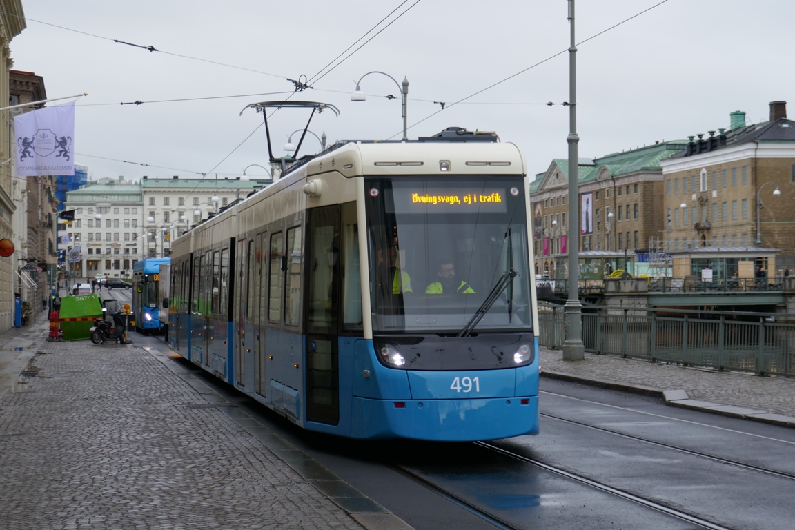 Гётеборг, Bombardier M33B Flexity Göteborg № 491